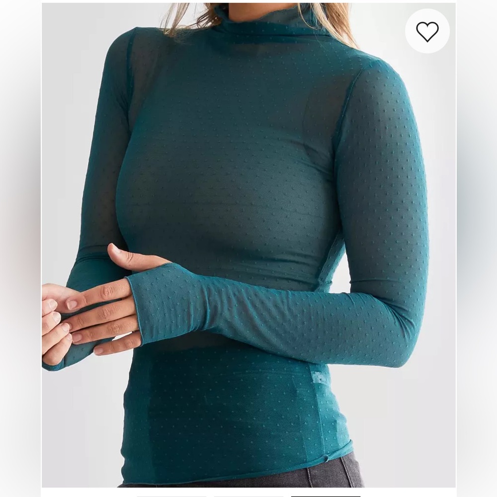 Free people on the dot layering Women's Top